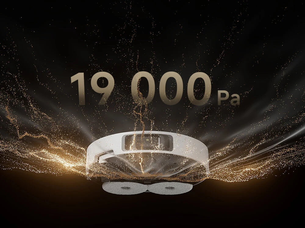 Moc ssania do 19 000 Pa